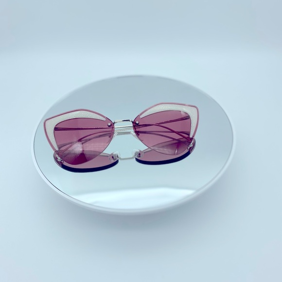 Fendi FF0355S C9A4S Cat Eye Sunglasses 66mm – Designer